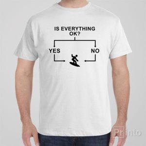 Flowchart Surfing T shirt 1