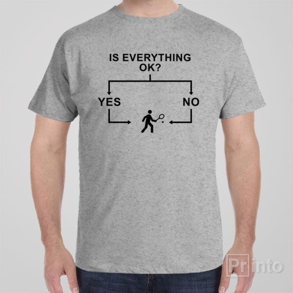 Flowchart (Tennis) – T-shirt