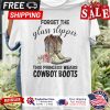 Forget the glass slippers this princess wears cowboy boots short
