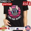 Frenchie dog hope fight believe breast cancer awareness vintage shirt