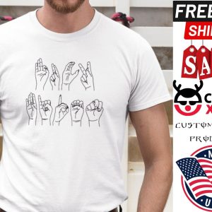 Fuck Joe Biden Sign Language shirt