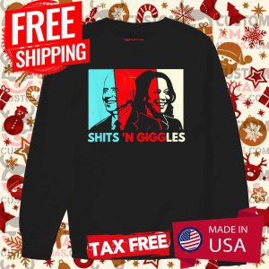 Funny Anti Biden Harris Shits ‘n Giggles Political Shirt