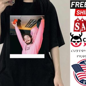 Funny Post Malone Pink Hands Cup shirt