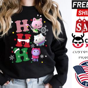 Gabby’s Dollhouse Ho Ho HoChristmas 2021 Shirt