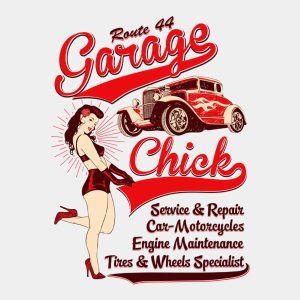 Garage Chick - T-shirt 1 Garage Chick T shirt 2