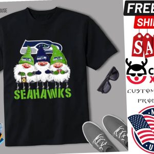 Gnomies Seattle Seahawks Christmas Shirt