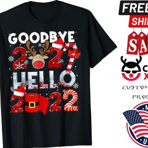 Goodbye 2021 Happy New Year 2022 Gift Family Shirt