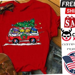 Grateful Dead Steal Your Christmas Tree Green Shirt