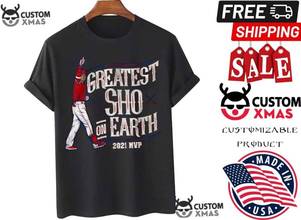 Greatest Sho On Earth MVP Shohei Ohtani Shirt