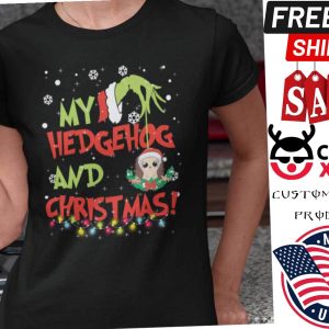Grinch Hedgehog Christmas Shirt