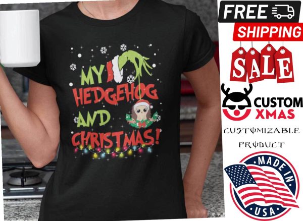 Grinch Hedgehog Christmas Shirt