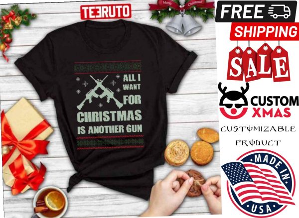 Guns For Christmas Ugly Hunting Military Shirt