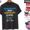 Hanukkah 2021 Checklist Shirt
