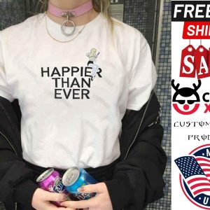 Happier Than Ever Billie Eilish Merch shirt