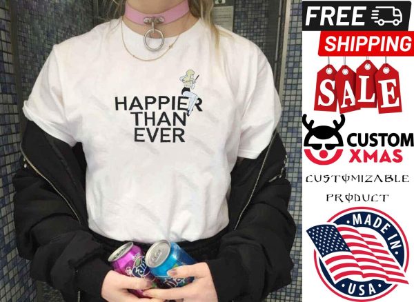 Happier Than Ever Billie Eilish Merch shirt