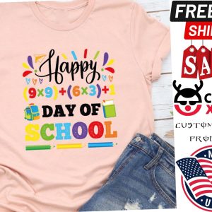 Happy 100th Day Of School Shirt, Back To School Shirt