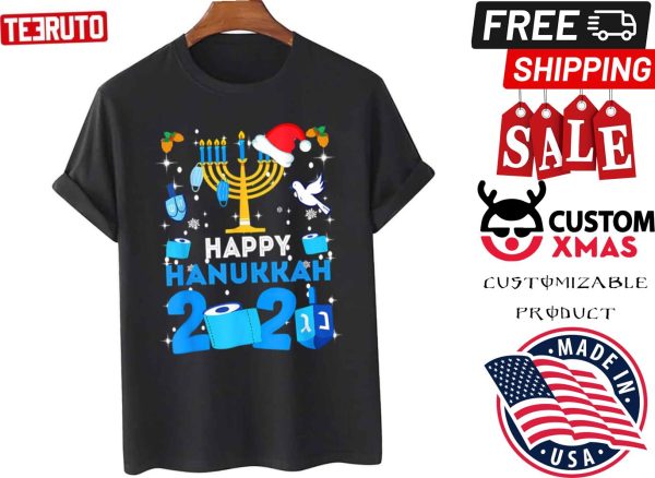 Happy Hanukkah 2021 Quarantine Shirt