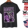 Hawkeye Kate Bishop Vintage Style Purple Shirt