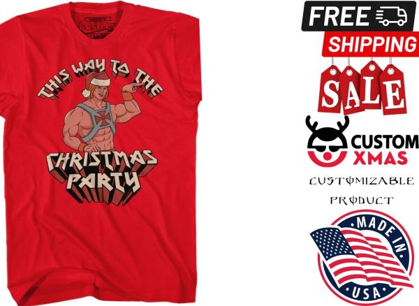 He Man Christmas Party Shirt