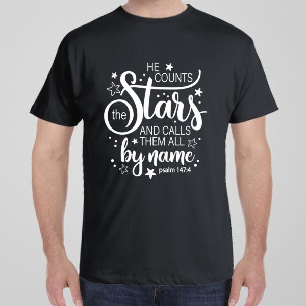 He counts the stars T-shirt