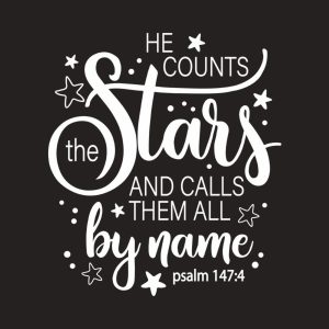 He counts the stars T shirt 2