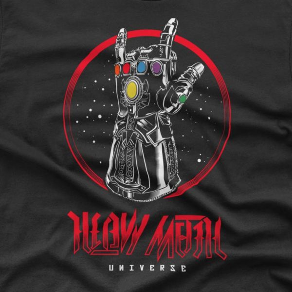 Heavy metal Universe – T-shirt