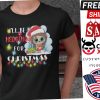 Hedgehog Christmas I’ll Be Hedgehog For Christmas Shirt