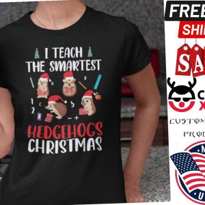 Hedgehog Christmas Just Hanging With My Hedgehog Shirt