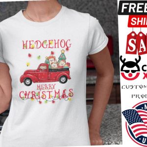 Hedgehog Christmas Merry Christmas Shirt