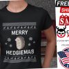 Hedgehog Christmas Merry Hedgiemas Shirt