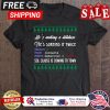 Hes making a database hes sorting it twice SQL clause is coming to town christmas shirt