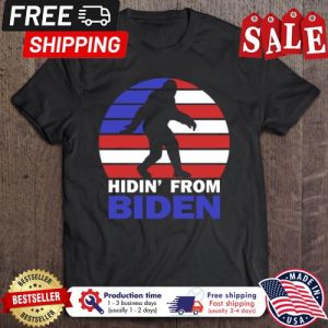 Hidin' From Biden Anti Joe Biden 2024 shirt 5