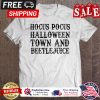 Hocus Pocus Halloween Town And Beetle Juice shirt