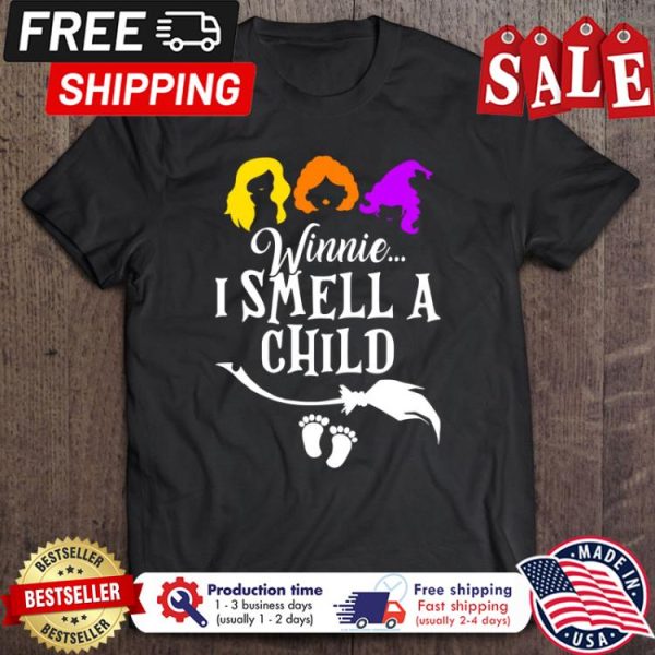 Hocus Pocus winnie I smell a child halloween shirt