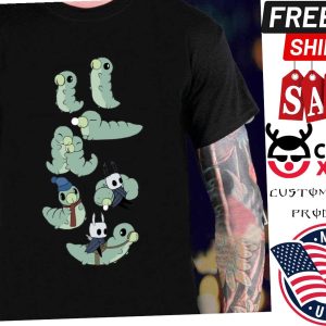 Hollow Knight Cute Green Worm Shirt
