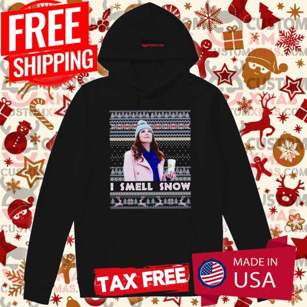 I Smell Snow Ugly Christmas Lorelai Gilmore Girls Shirt