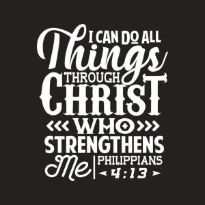 I can do all things through Christ T shirt 2