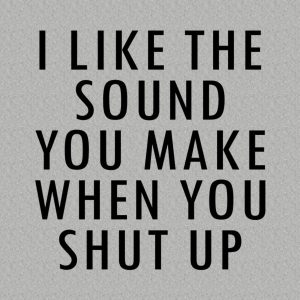 I like the sound you make T shirt 2