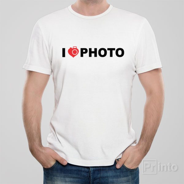 I love photo – T-shirt