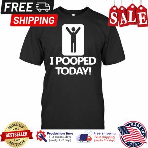I pooped today Icon shirt 2