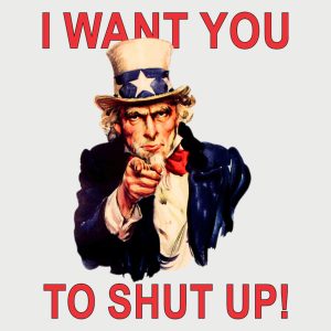 I want you to shut up 2