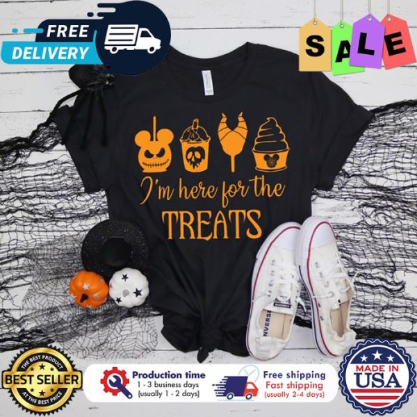 I_m Here For The Treats Halloween Shirt