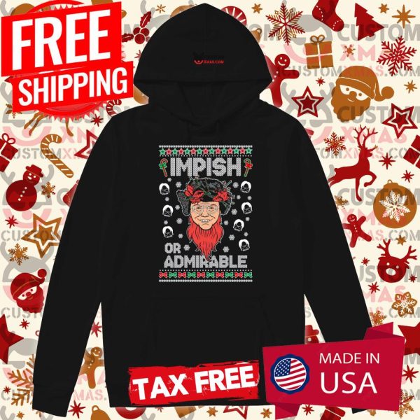 Impish Or Admirable Ugly Christmas Hoodie