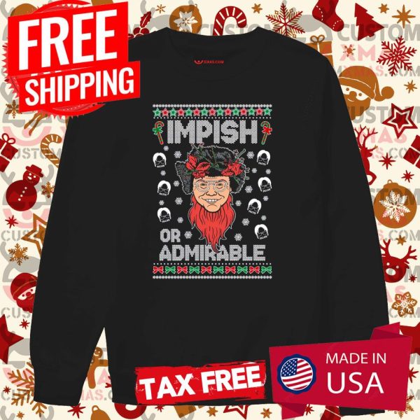 Impish Or Admirable Ugly Christmas Hoodie