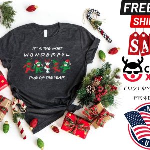 It is The Most Wonderful Time Of Year Grateful Dead Bear Dancing Christmas Shirt