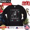 Its not Xmas until Hans Gruber falls from Nakatomi plaza Ugly Christmas shirt