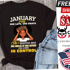 January Birthday Girl Shirt Born In Shirt