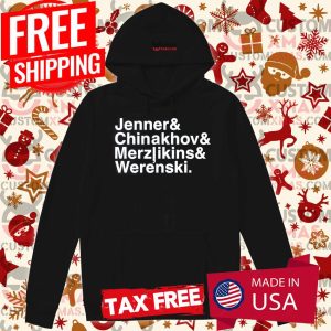 Jenner Chinakhov Merzlikins Werenski Shirt Bluejackets Shirt 2