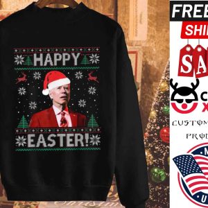 Joe Biden Christmas Happy Easter Ugly Xmas shirt