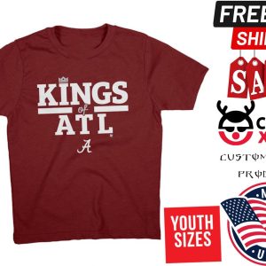 KINGS OF ATL Atlanta championship games, Alabama Shirt